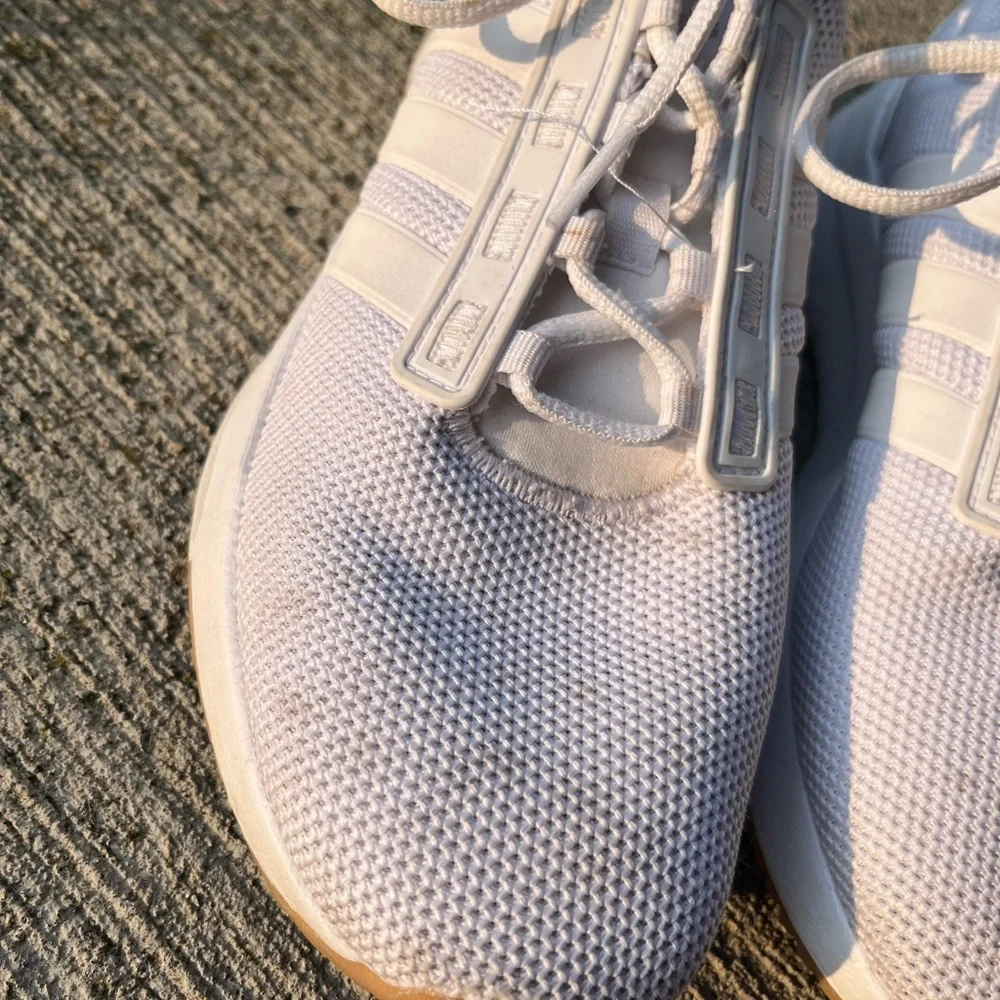White Adidas Sneakers - Picture 4 of 8